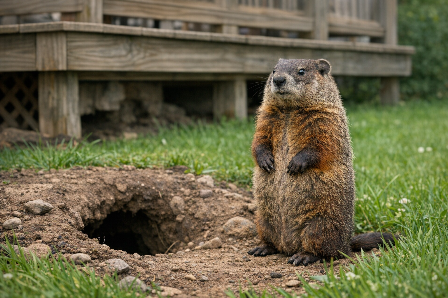 Louisville Groundhog & Woodchuck Removal