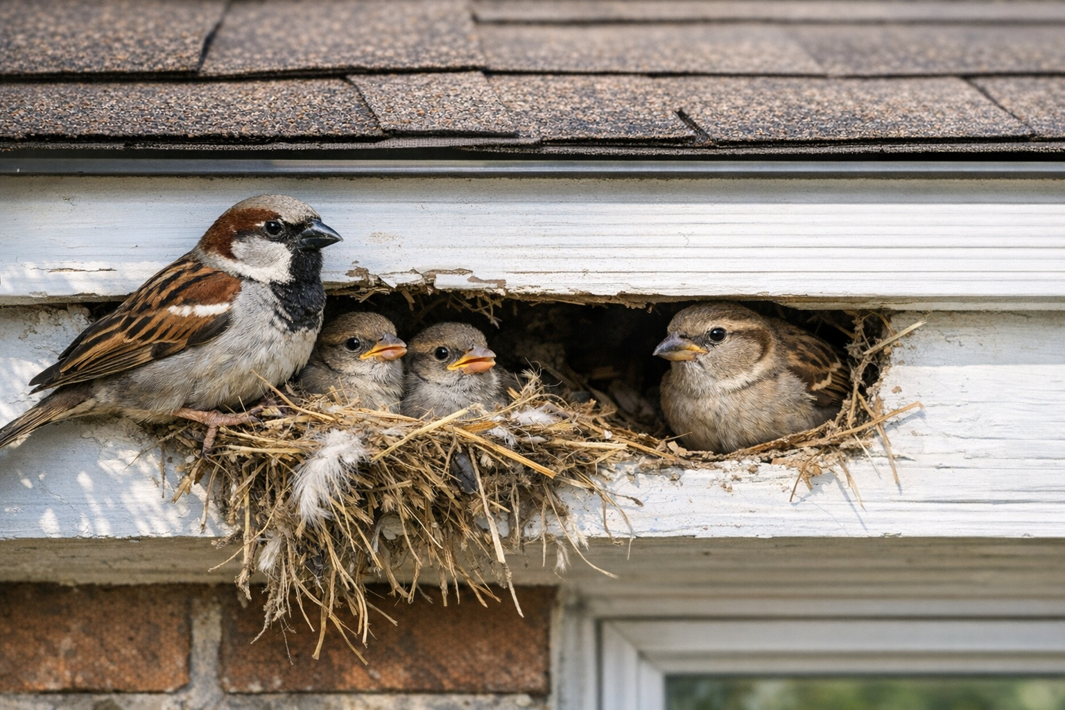 Louisville House Sparrow Removal
